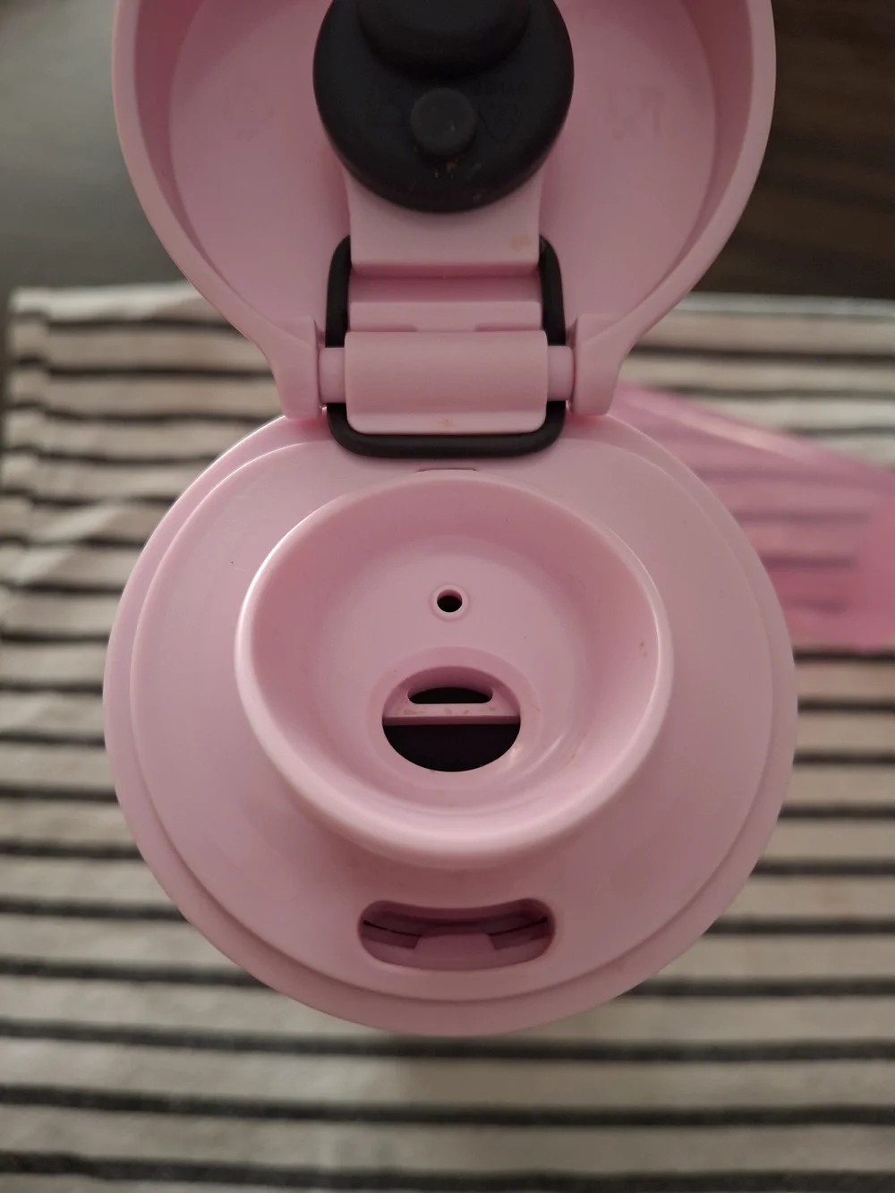 Tupperware Metallic Glittery Pink Travel Tumbler & Pink Shaker Set